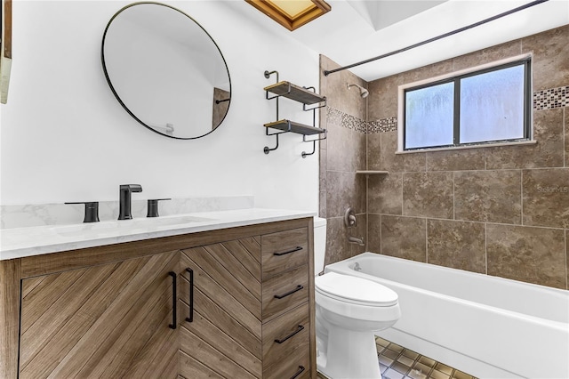 3547 Medford Rd, Casselberry, FL 32707 - full bathroom featuring vanity and tub / shower combination