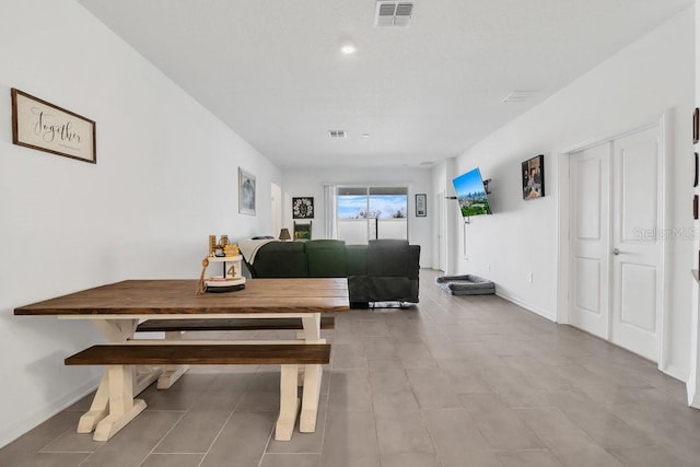 view of dining space