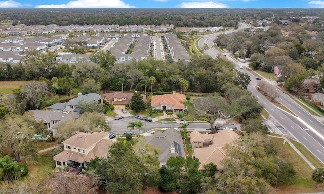 drone / aerial view featuring a residential view