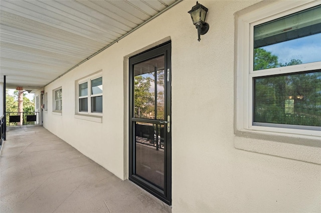 view of property entrance