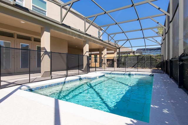 15165 Heron Hideaway Cir, Winter Garden, FL 34787 - view of swimming pool featuring a lanai and a patio area
