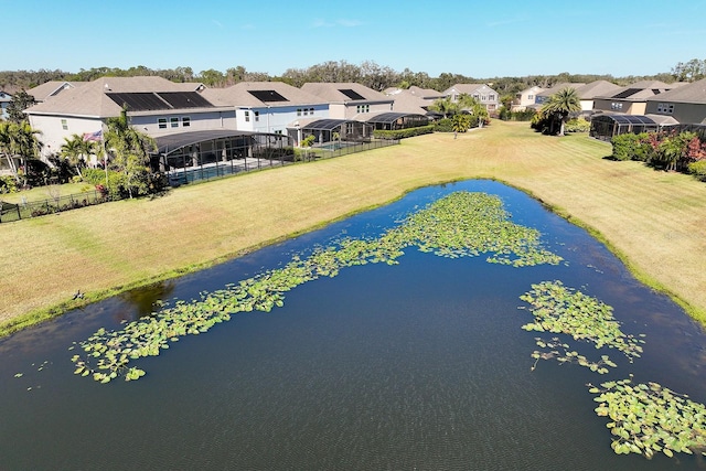 15165 Heron Hideaway Cir, Winter Garden, FL 34787 - bird's eye view with a water view