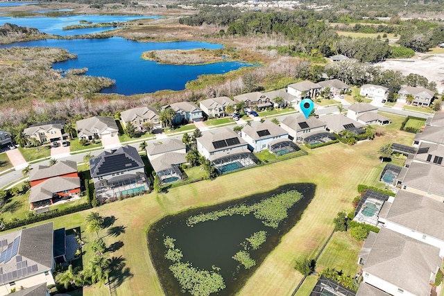 15165 Heron Hideaway Cir, Winter Garden, FL 34787 - aerial view featuring a water view