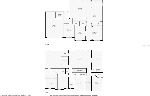 15165 Heron Hideaway Cir, Winter Garden, FL 34787 - floor plan