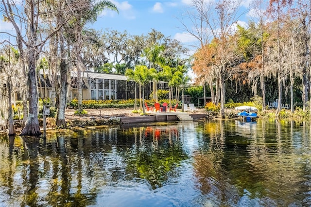 property view of water