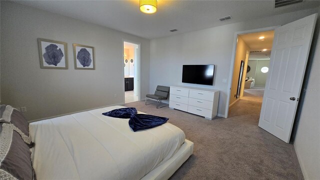 bedroom featuring carpet floors