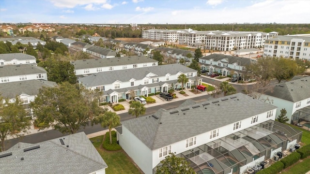 bird's eye view featuring a residential view