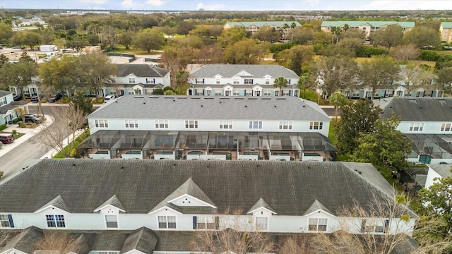 bird's eye view featuring a residential view