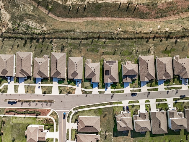 bird's eye view featuring a rural view