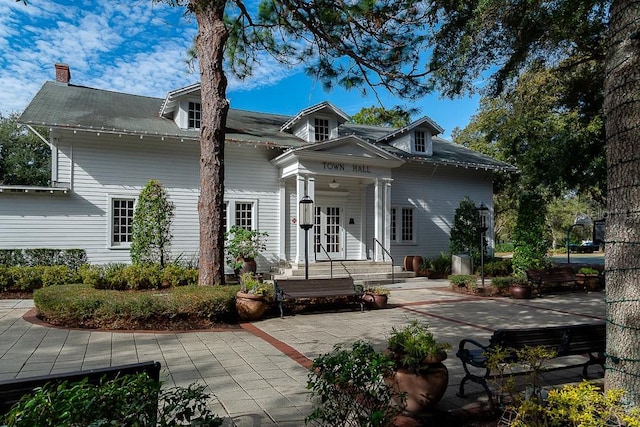 back of house featuring a patio