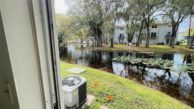 view of water feature