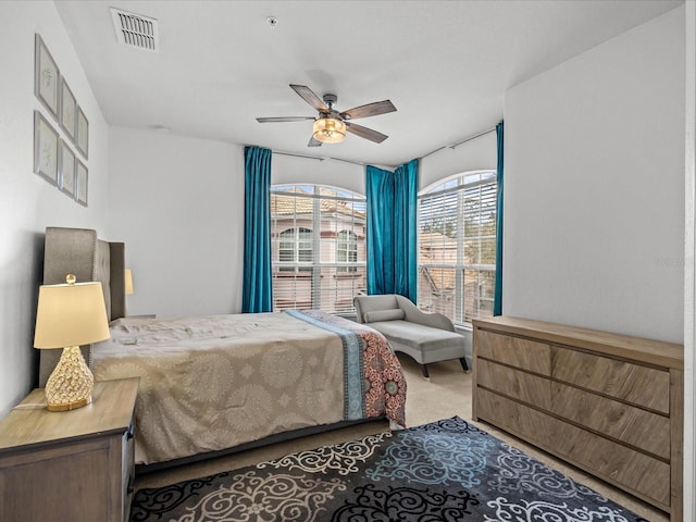 1431 Milledge Ln, Davenport, FL 33896 - carpeted bedroom featuring ceiling fan