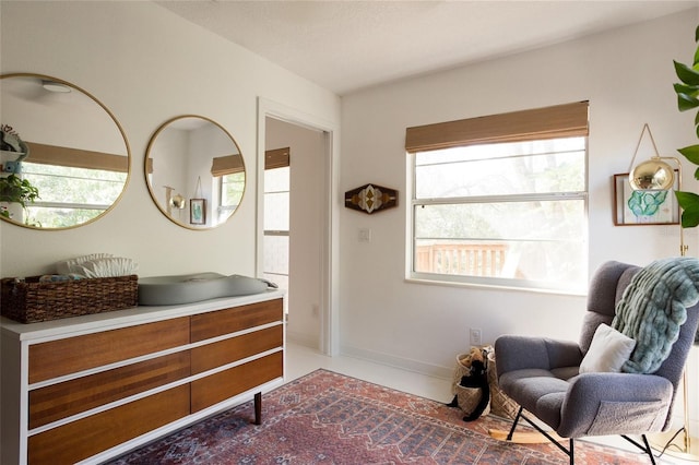 view of sitting room