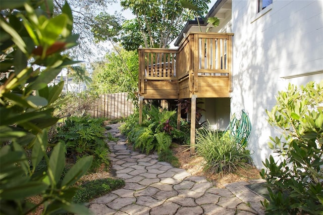 view of side of property featuring a playground