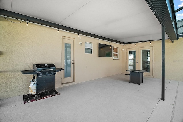 view of patio / terrace featuring grilling area