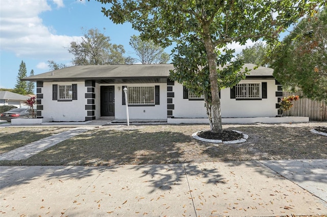 view of ranch-style house