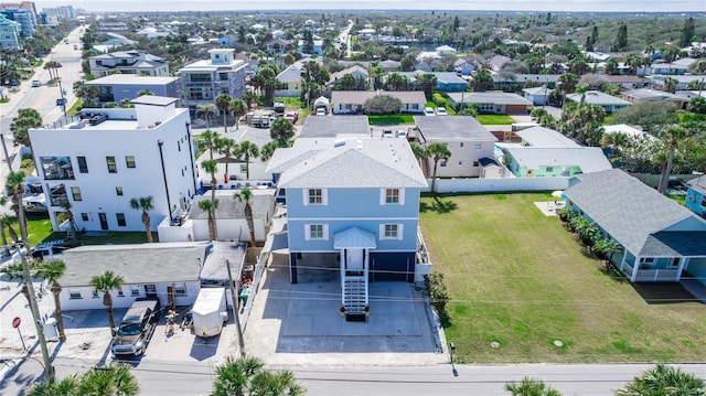 435 Jessamine Ave, New Smyrna Beach, FL 32169 - aerial perspective of suburban area