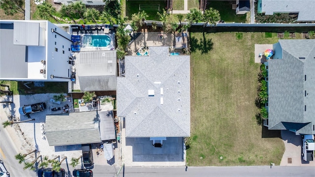 435 Jessamine Ave, New Smyrna Beach, FL 32169 - aerial view of a pool area
