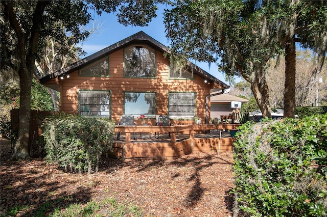 view of back of house