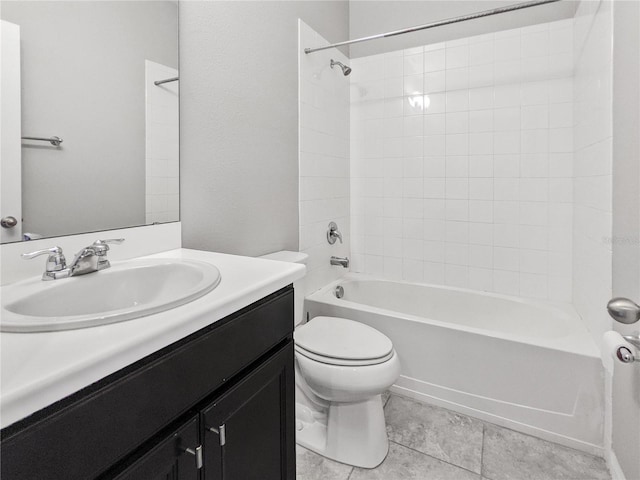 15574 Murcott Blossom Blvd, Winter Garden, FL 34787 - bathroom with tub / shower combination, vanity, and tile patterned flooring