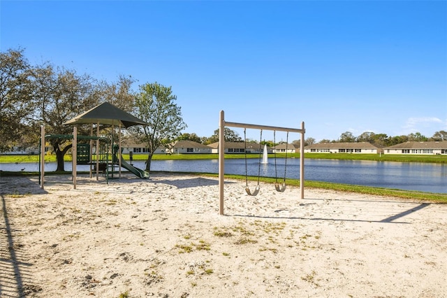 1821 Christina Lee Ln, Saint Cloud, FL 34769 - view of home's community featuring a playground and a water view