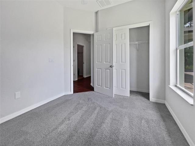 3328 Circleville St, North Port, FL 34286 - unfurnished bedroom featuring carpet floors and a closet