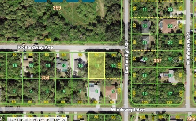 18111 Rickardway Ave, Port Charlotte FL, 33948 land for sale