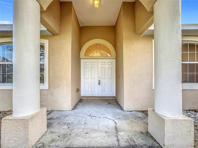 view of entrance to property