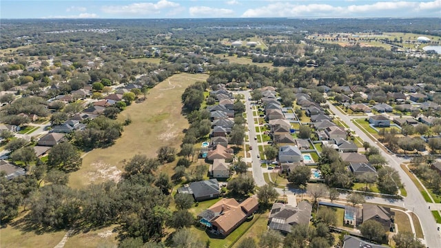 birds eye view of property featuring a residential view