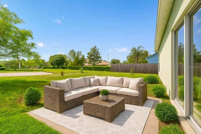 3304 Kelsey Ln, Saint Cloud, FL 34772 - view of patio featuring an outdoor living space