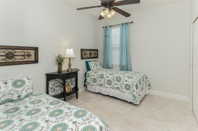 619 Meadow Sage Dr, Deland, FL 32724 - bedroom with ceiling fan
