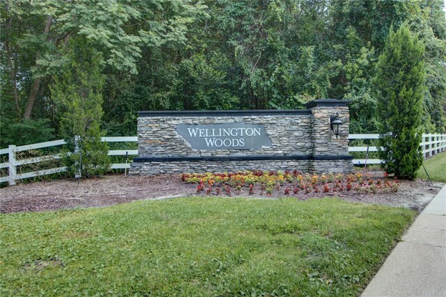 619 Meadow Sage Dr, Deland, FL 32724 - community / neighborhood sign with a lawn