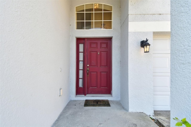 view of property entrance