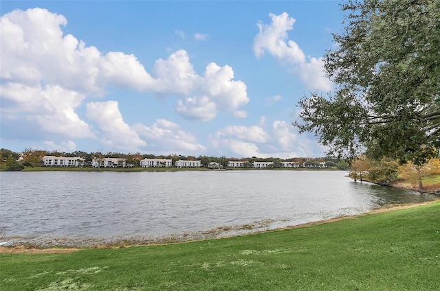 property view of water