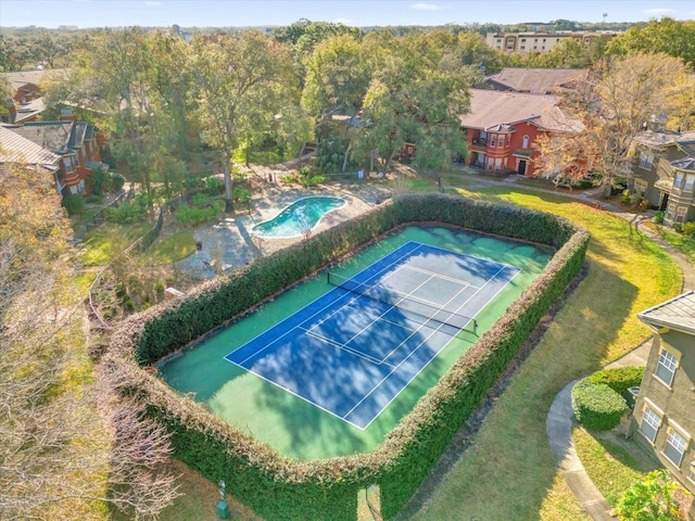 bird's eye view