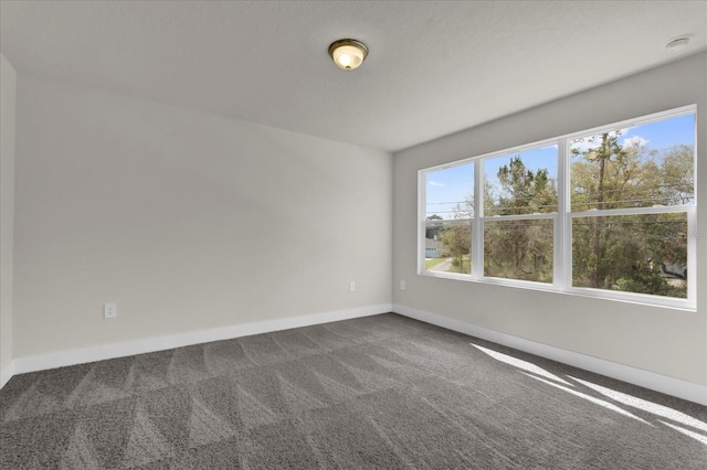 spare room featuring carpet and a healthy amount of sunlight