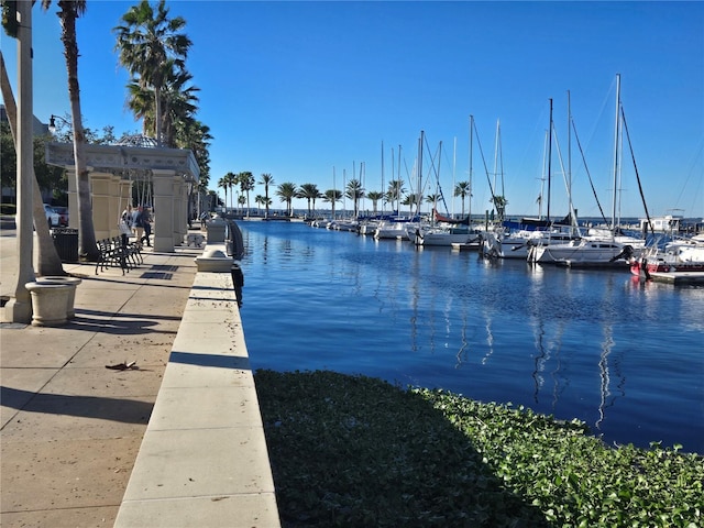 812 S Locust Ave, Sanford, FL 32771 - dock with a water view