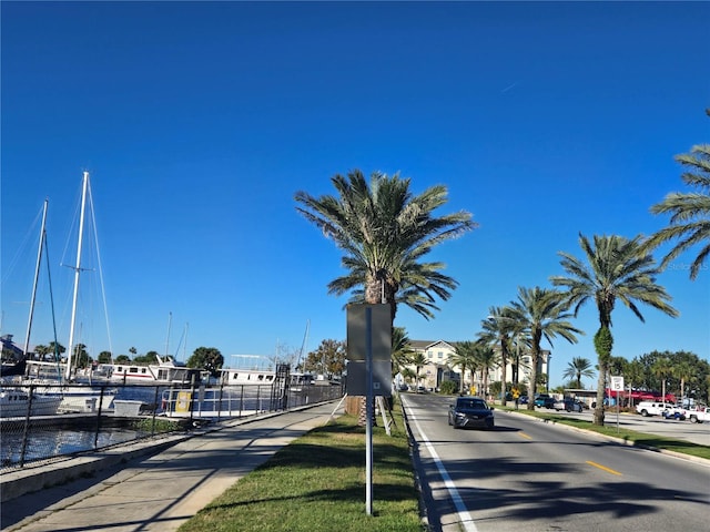812 S Locust Ave, Sanford, FL 32771 - view of asphalt road featuring curbs and sidewalks
