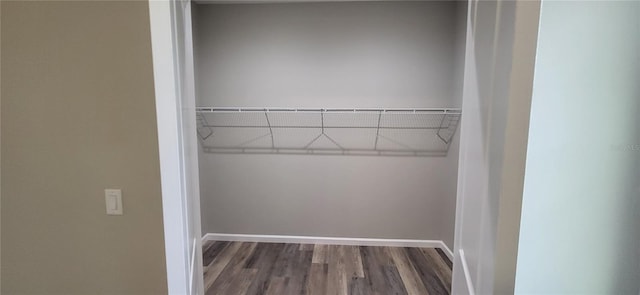 view of closet