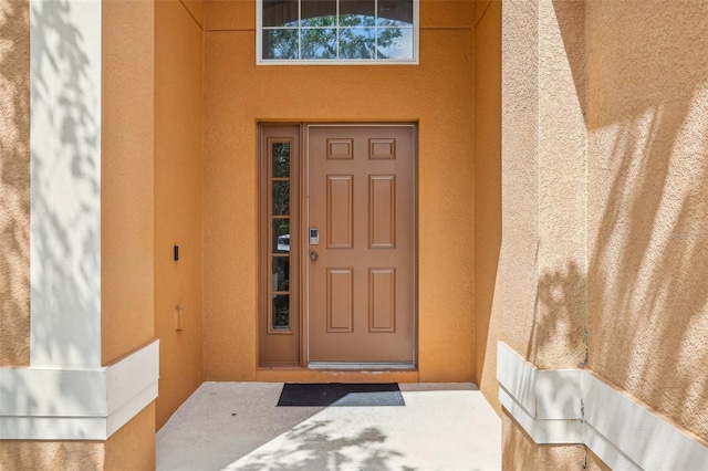 view of property entrance