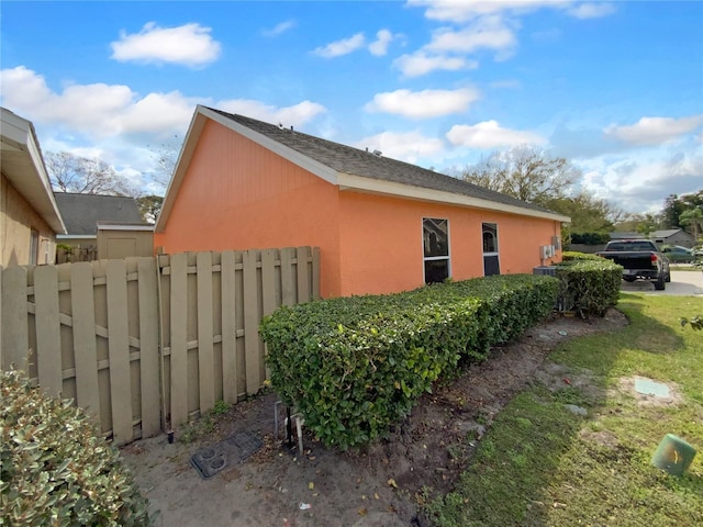 view of property exterior