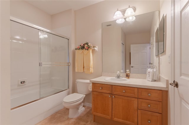 8168 Boat Hook Loop Unit 707, Windermere, FL 34786 - full bath with vanity, shower / bath combination with glass door, and tile patterned floors