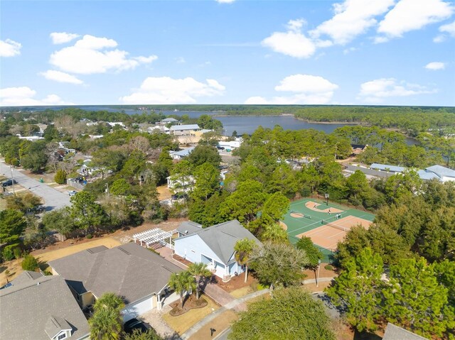 231 Turtle Cv, Panama City Beach, FL 32413 - aerial view featuring a water view