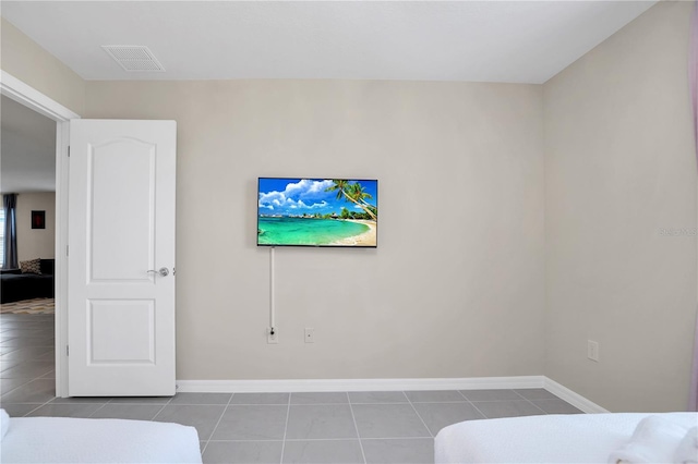 view of tiled bedroom