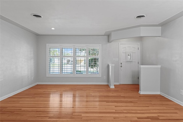 625 Brechin Dr, Winter Park, FL 32792 - foyer entrance featuring light wood finished floors and baseboards