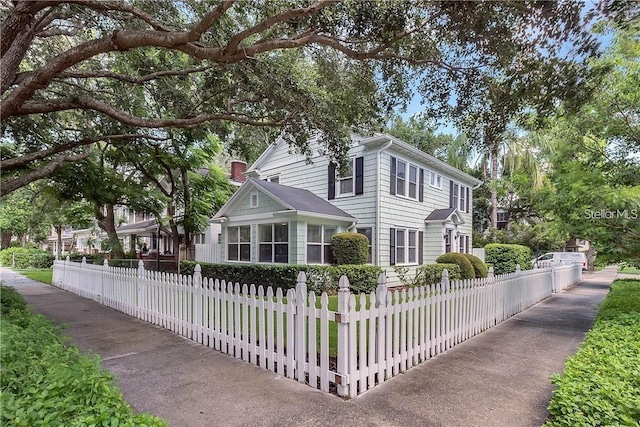 view of front of house