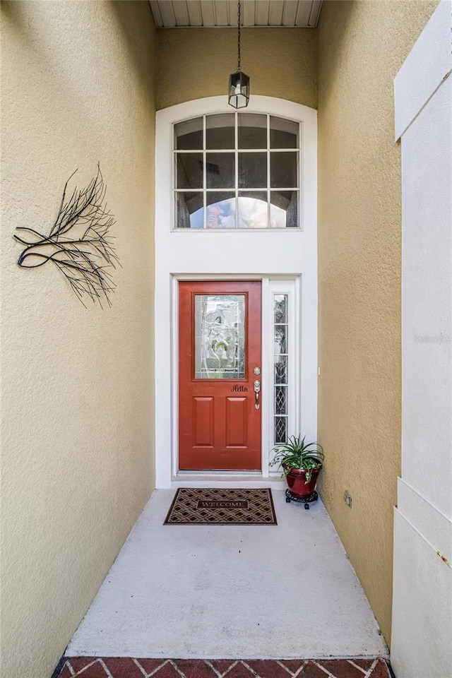 view of entrance to property