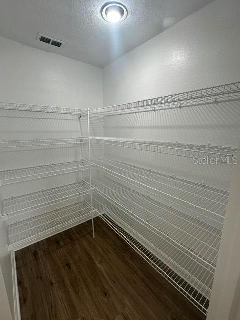 pantry featuring visible vents