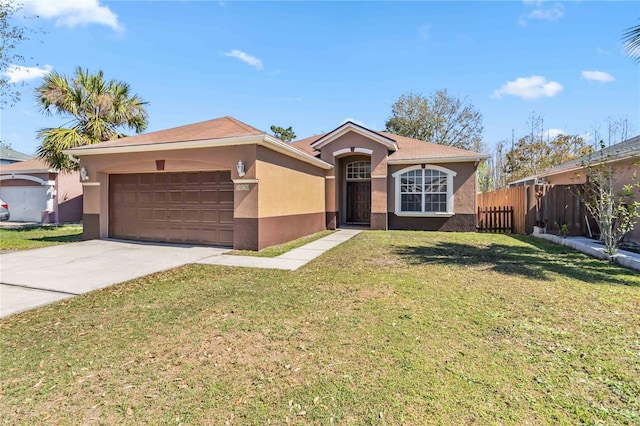 1870 Bridgeview Cir, Orlando, FL 32824 - single story home featuring stucco siding, an attached garage, and concrete driveway