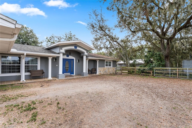 37224 Apiary Rd, Grand Island, FL 32735 - single story home with stucco siding and stone siding